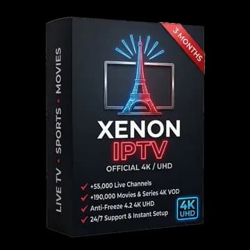 Boîte 3D Abonnement Xenon IPTV 3 Mois